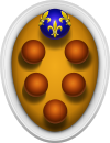Coat of arms of the House Of Medici.svg