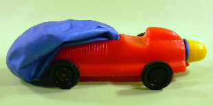 The jet car